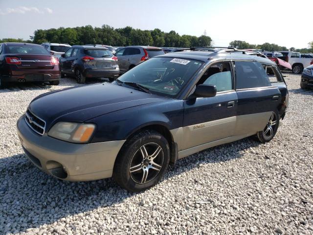 SUBARU LEGACY OUT 2001 with VIN 4S3BH665X17619866 - Photo from auction