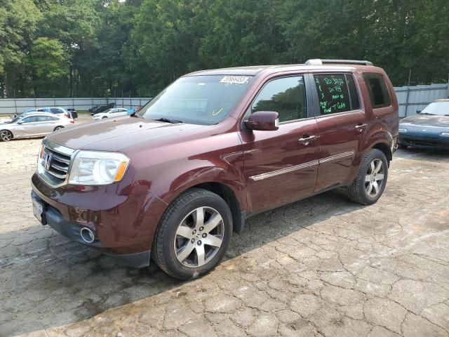HONDA PILOT TOUR 2013 with VIN 5FNYF3H98DB004858 - Photo from auction