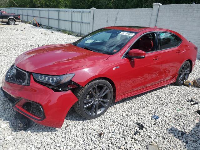 ACURA TLX TECH+A 2018 with VIN 19UUB2F64JA000700 - Photo from auction
