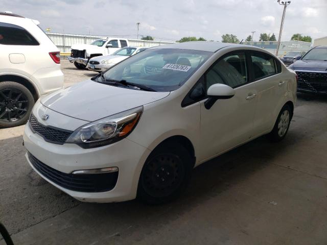 KIA RIO LX 2016 with VIN KNADM4A34G6633580 - Photo from auction