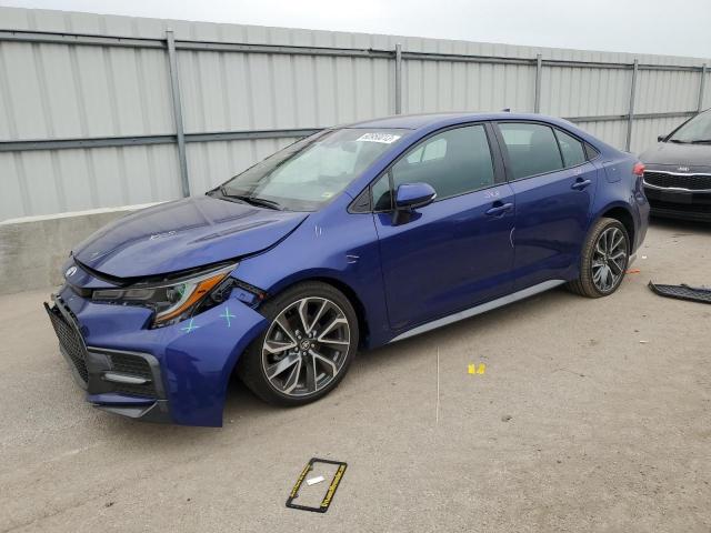 Photo 1 from auction – 2022 TOYOTA COROLLA SE with VIN 5YFS4MCE4NP100952