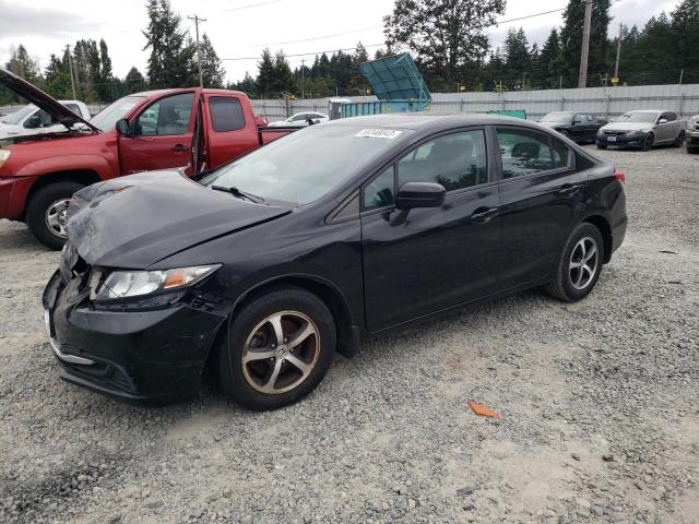 HONDA CIVIC SE 2015 with VIN 2HGFB2F7XFH522354 - Photo from auction