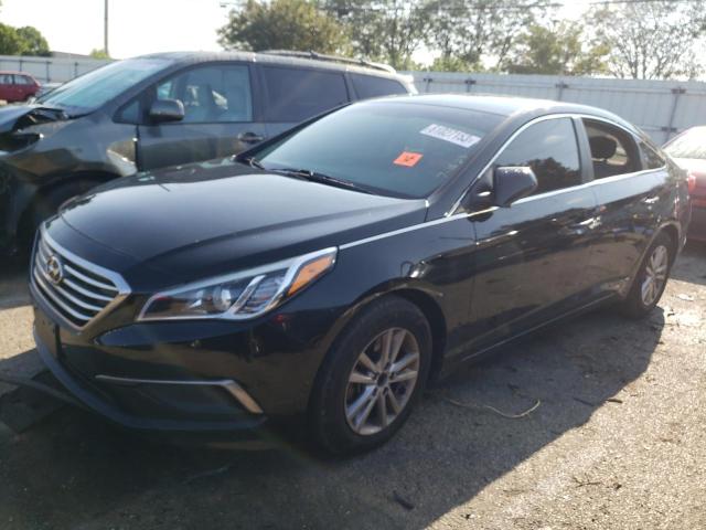 HYUNDAI SONATA SE 2016 with VIN 5NPE24AF2GH330715 - Photo from auction