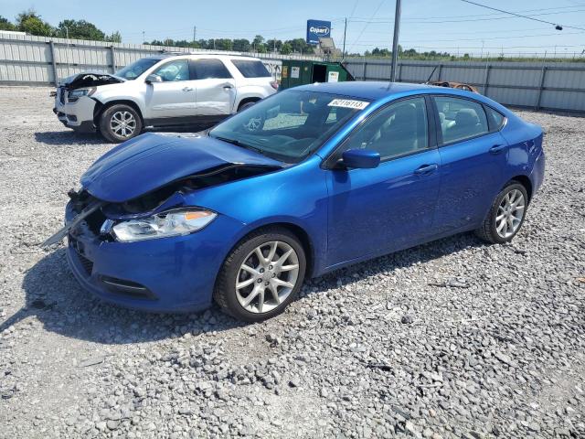 DODGE DART SXT 2013 with VIN 1C3CDFBA7DD709280 - Photo from auction