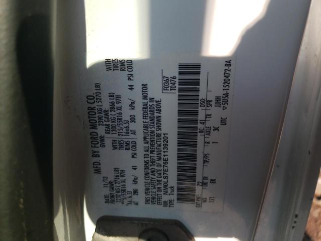 Photo 14 from auction – 2014 FORD TRANSIT CO with VIN NM0LS7E76E1139201