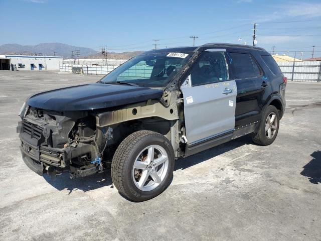 FORD EXPLORER X 2017 with VIN 1FM5K8D86HGD07850 - Photo from auction