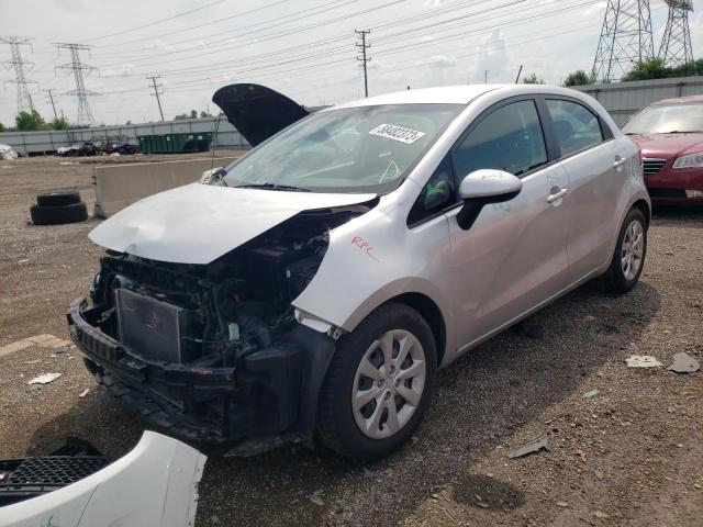 KIA RIO LX 2015 with VIN KNADM5A39F6500673 - Photo from auction