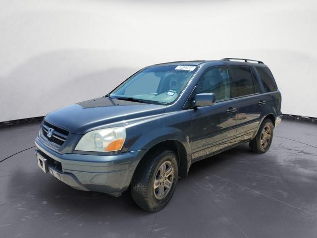 HONDA PILOT EXL 2004 with VIN 2HKYF18614H571599 - Photo from auction