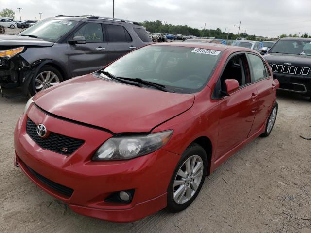 TOYOTA COROLLA BA 2009 with VIN 2T1BU40EX9C150846 - Photo from auction