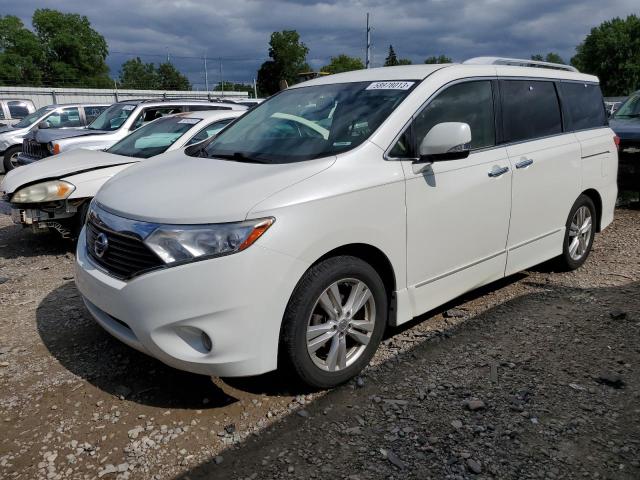 NISSAN QUEST S 2013 with VIN JN8AE2KPXD9062829 - Photo from auction