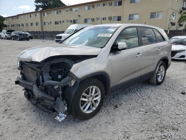 Photo 1 from auction – 2014 KIA SORENTO with VIN 5XYKT3A6XEG427448