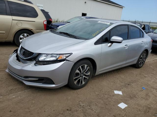 HONDA CIVIC EX 2014 with VIN 19XFB2F8XEE055602 - Photo from auction