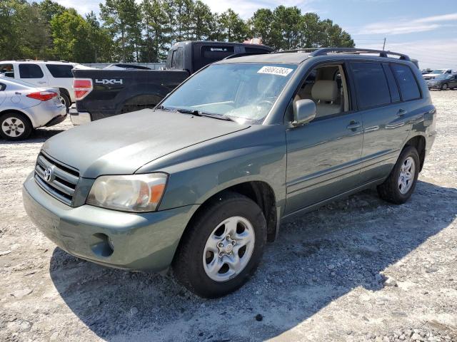 TOYOTA HIGHLANDER 2007 with VIN JTEGD21A870164656 - Photo from auction