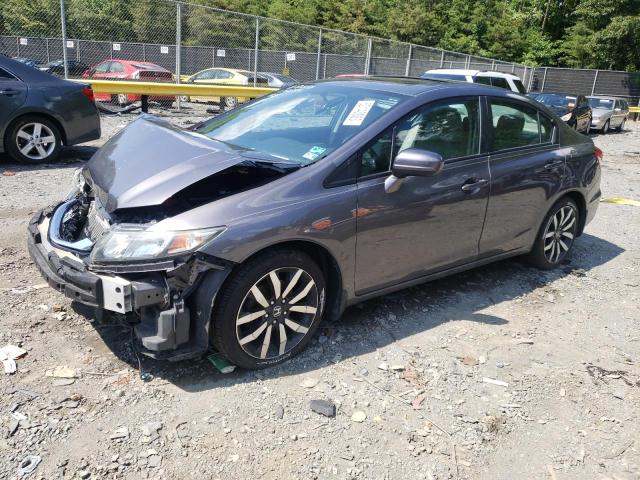 Photo 1 from auction – 2015 HONDA CIVIC EXL with VIN 19XFB2F9XFE204746