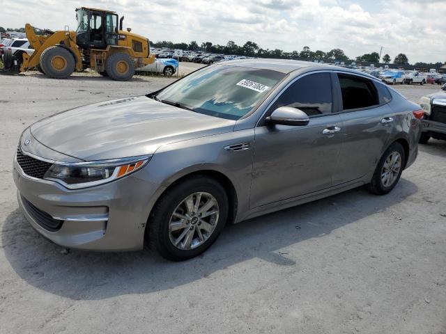 KIA OPTIMA LX 2018 with VIN 5XXGT4L32JG217942 - Photo from auction