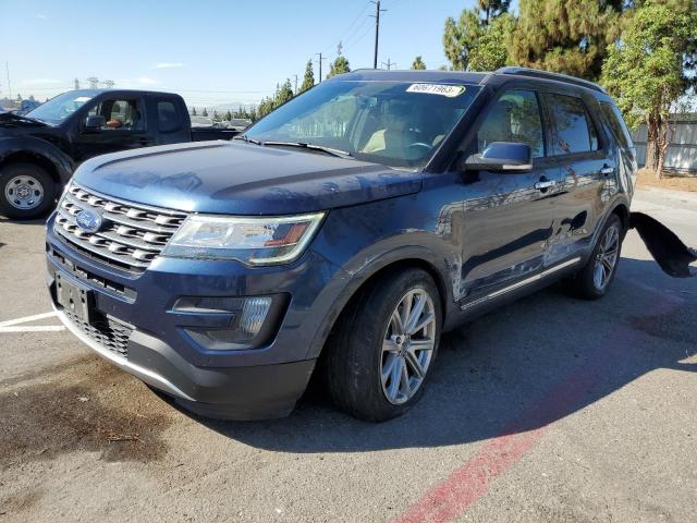 FORD EXPLORER L 2016 with VIN 1FM5K7F85GGA35572 - Photo from auction