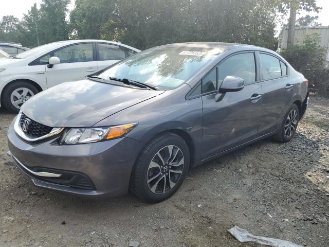 HONDA CIVIC EX 2014 with VIN 2HGFB2F8XEH540537 - Photo from auction