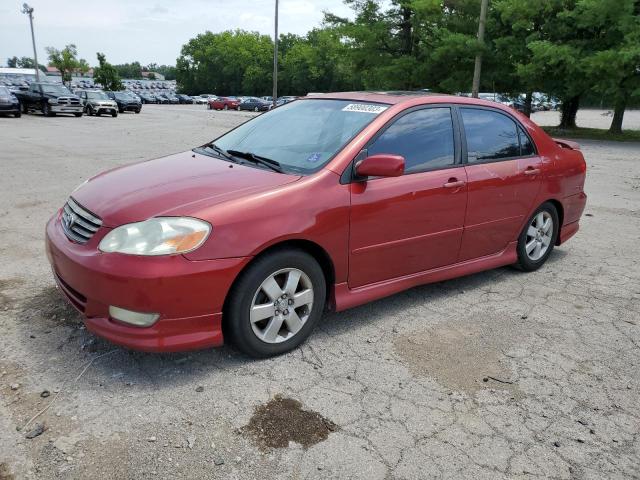 TOYOTA COROLLA CE 2003 with VIN 2T1BR32E83C125217 - Photo from auction