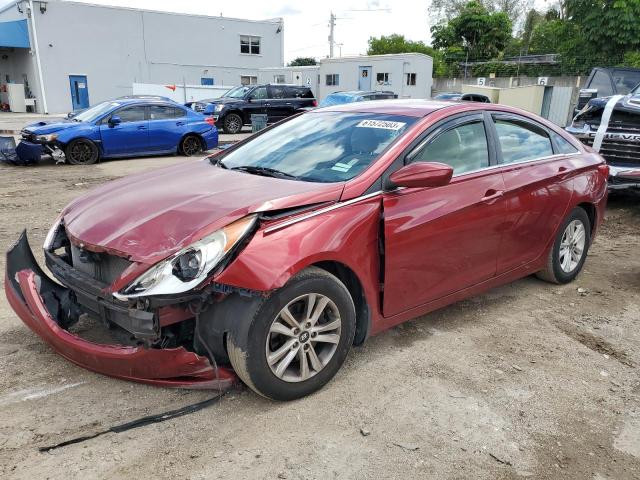 HYUNDAI SONATA GLS 2013 with VIN 5NPEB4AC2DH799434 - Photo from auction