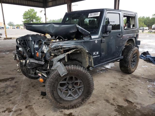 JEEP WRANGLER X 2007 with VIN 1J4FA24117L231000 - Photo from auction