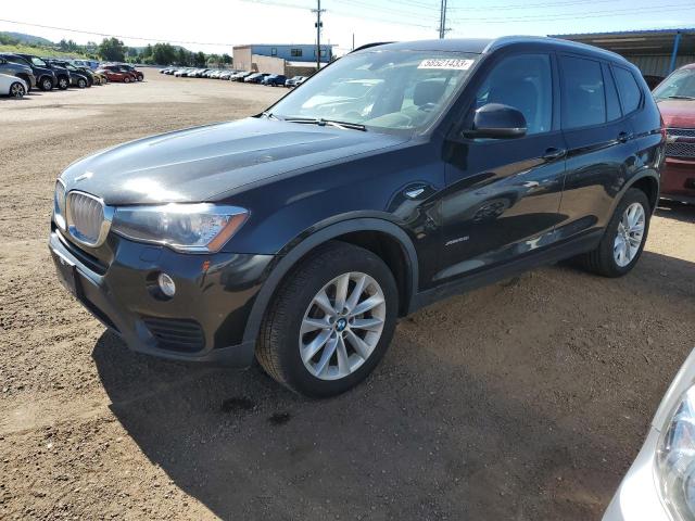 BMW X3 XDRIVE2 2015 with VIN 5UXWX9C58F0D58197 - Photo from auction