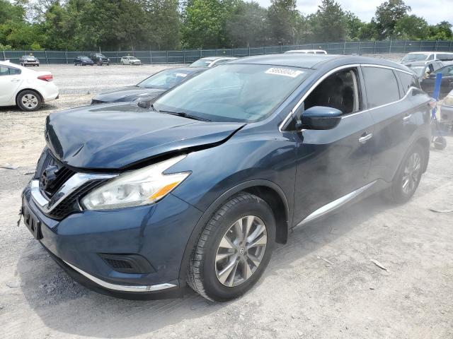 Photo 1 from auction – 2016 NISSAN MURANO S with VIN 5N1AZ2MH7GN145552