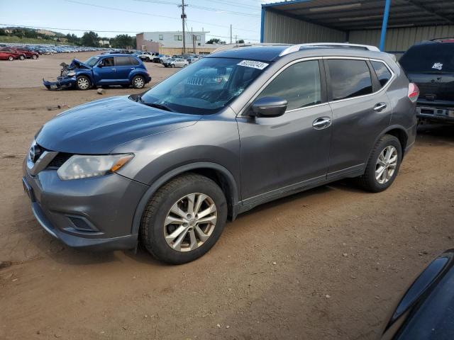 NISSAN ROGUE S 2015 with VIN KNMAT2MV6FP508986 - Photo from auction