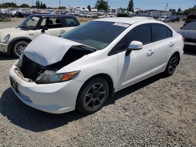 HONDA CIVIC LX 2012 with VIN 19XFB2F50CE389947 - Photo from auction