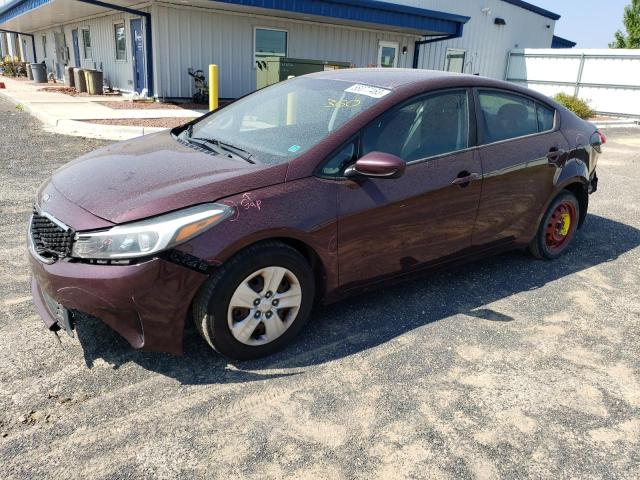 KIA FORTE LX 2017 with VIN 3KPFK4A79HE048297 - Photo from auction