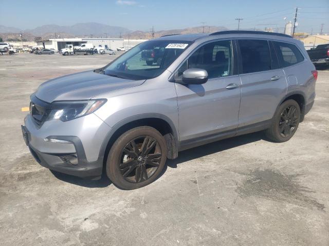 HONDA PILOT SE 2021 with VIN 5FNYF5H20MB006795 - Photo from auction