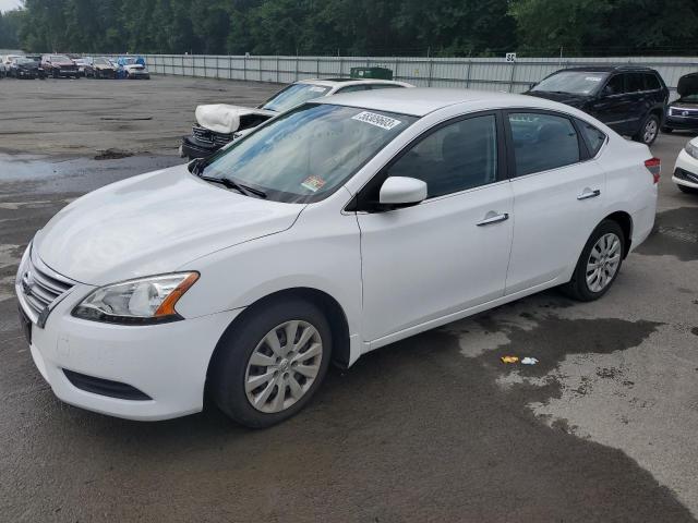 NISSAN SENTRA S 2015 with VIN 3N1AB7AP4FL678610 - Photo from auction