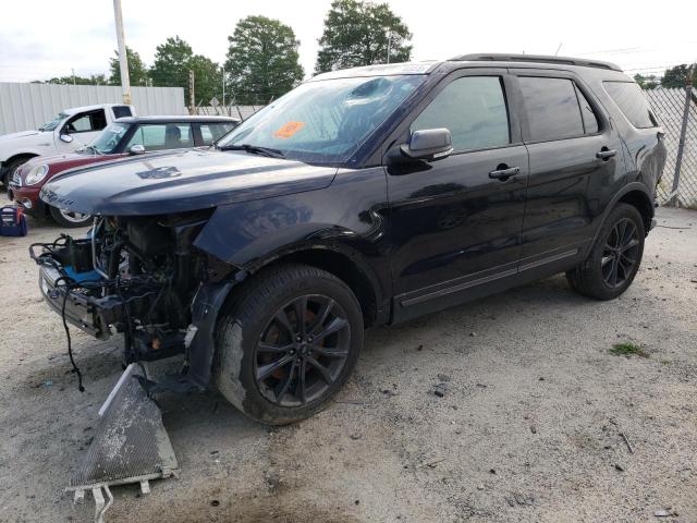 FORD EXPLORER X 2018 with VIN 1FM5K8D8XJGA30674 - Photo from auction