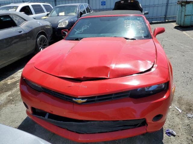 Photo 5 from auction – 2015 CHEVROLET CAMARO LT with VIN 2G1FD3D33F9204464
