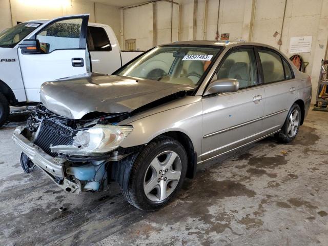 Photo 1 from auction – 2004 HONDA CIVIC EX with VIN 2HGES26734H537769