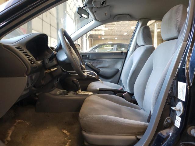 Photo 7 from auction – 2001 HONDA CIVIC LX with VIN 2HGES16581H542258