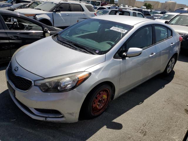 KIA FORTE LX 2016 with VIN KNAFK4A62G5535646 - Photo from auction