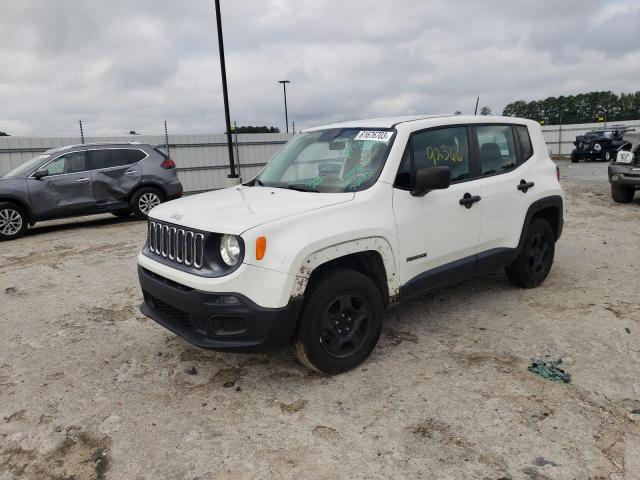 JEEP RENEGADE S 2016 with VIN ZACCJBAT0GPE19579 - Photo from auction