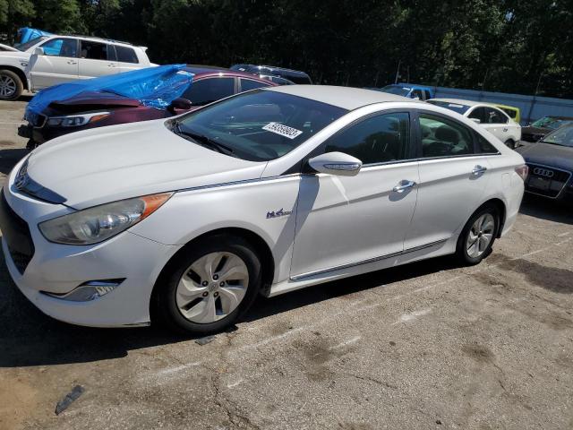 HYUNDAI SONATA HYB 2013 with VIN KMHEC4A47DA051108 - Photo from auction