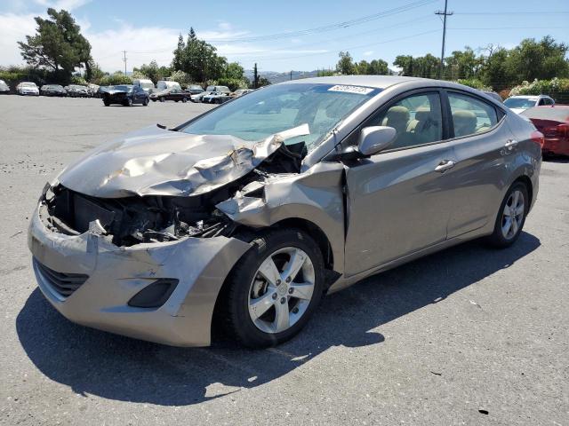 HYUNDAI ELANTRA GL 2013 with VIN 5NPDH4AE5DH341804 - Photo from auction