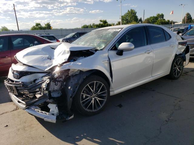 TOYOTA CAMRY XLE 2021 with VIN 4T1F31AK2MU562600 - Photo from auction