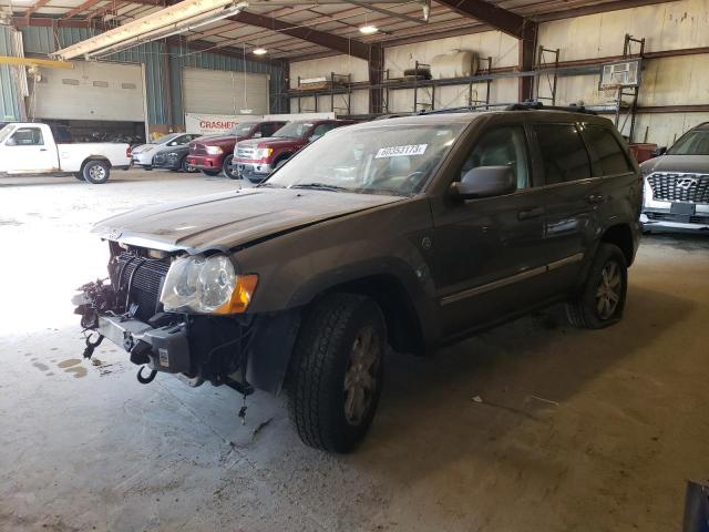 JEEP GRAND CHER 2008 with VIN 1J8HR58228C158824 - Photo from auction