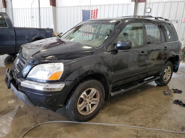 HONDA PILOT EXL 2004 with VIN 2HKYF18544H517902 - Photo from auction