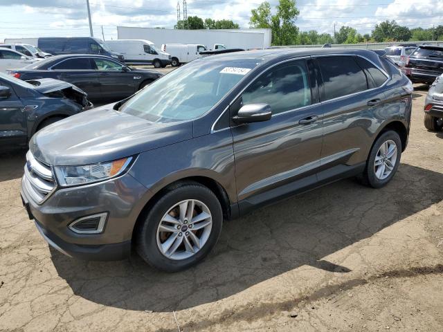 FORD EDGE SEL 2018 with VIN 2FMPK4J92JBB09813 - Photo from auction