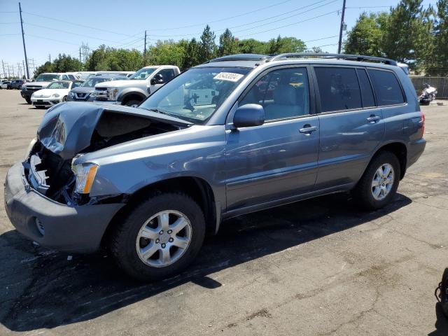 TOYOTA HIGHLANDER 2003 with VIN JTEHF21A630145628 - Photo from auction