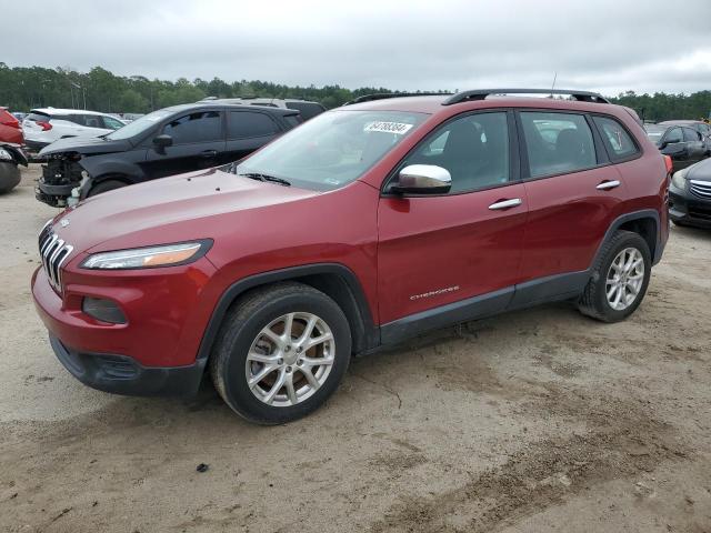 JEEP CHEROKEE S 2016 with VIN 1C4PJLAB8GW127230 - Photo from auction