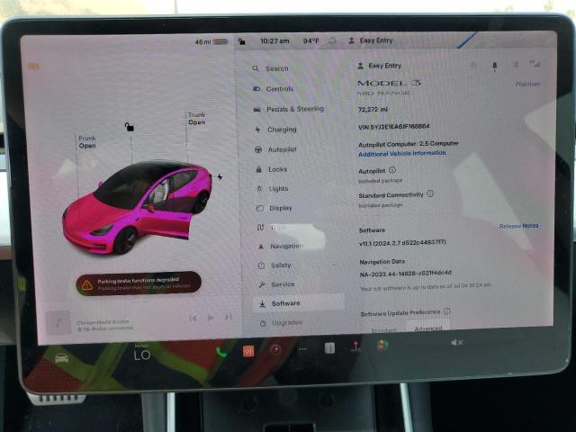 Photo 9 from auction – 2018 TSMR MODEL S with VIN 5YJ3E1EA6JF168864