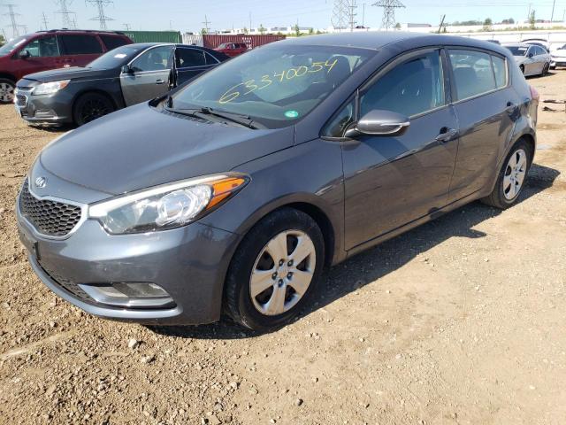 KIA FORTE LX 2016 with VIN KNAFK5A86G5586154 - Photo from auction