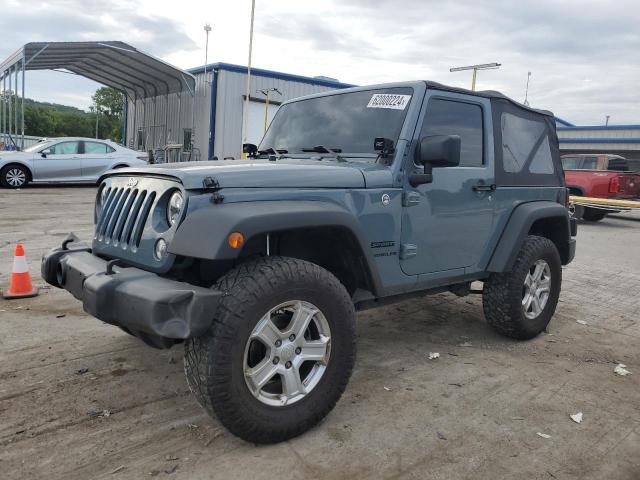 JEEP WRANGLER S 2015 with VIN 1C4AJWAG5FL641328 - Photo from auction