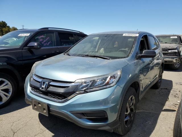 HONDA CR-V SE 2016 with VIN 2HKRM3H47GH546814 - Photo from auction