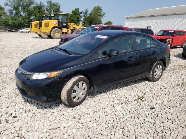 HONDA CIVIC LX 2012 with VIN 19XFB2F53CE311985 - Photo from auction